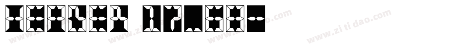 header 17_68字体转换
